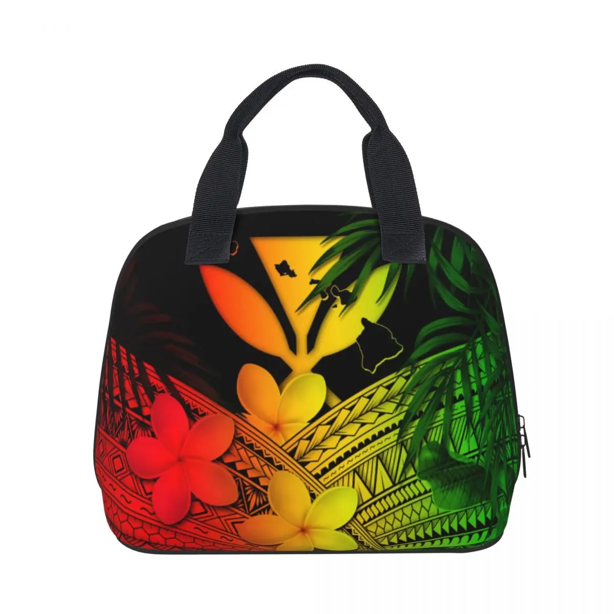 Cooler Bags Waterproof Polynesian/Hawaiian Tribal Print Portable Zipper Thermal Lunch Bag For Women Lunch Bento Box Food Totes
Cooler Bags Waterproof Polynesian/Hawaiian Tribal Print Portable Zipper Thermal Lunch Bag For Women Lunch Bento Box Food Totes