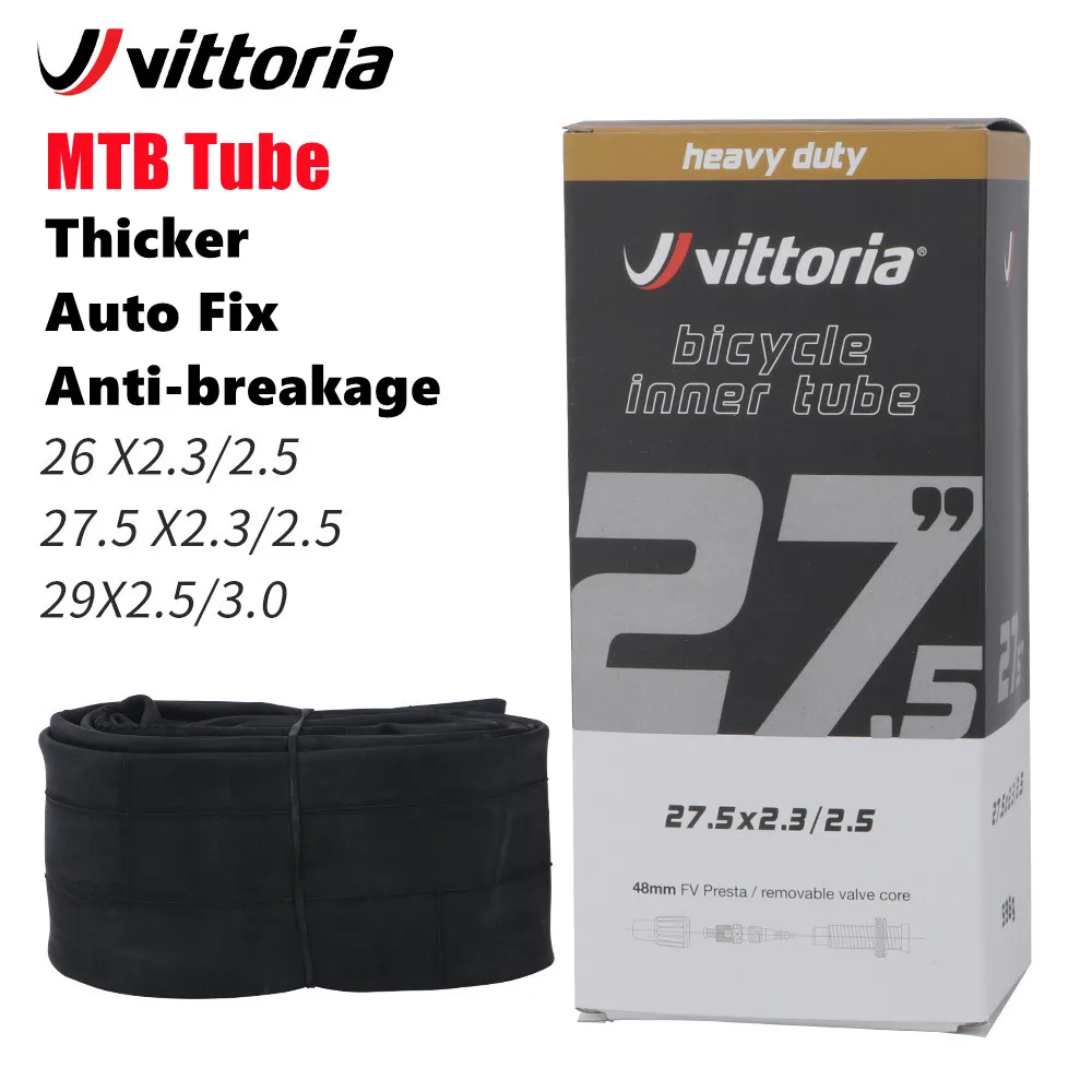 Vittoria MTB внутренняя трубка 26/27.5/29X2.3/2,5/3,0 FV AV 48 мм бутилкаучук Толстая Тяжелая трубка шина для горного велосипеда
Vittoria MTB внутренняя трубка 26/27.5/29X2.3/2,5/3,0 FV AV 48 мм бутилкаучук Толстая Тяжелая трубка шина для горного велосипеда