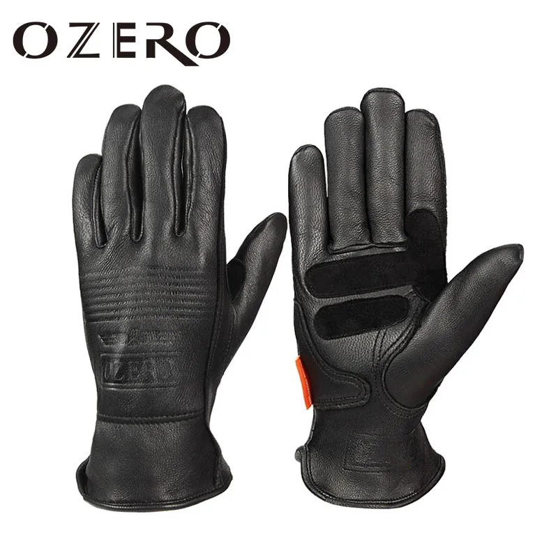 OZERO Motorcycle Gloves Leather Genuine Sheepskin Full Finger Motocross Motorbike Racing Riding Hand Motor Protection Gloves
OZERO Motorcycle Gloves Leather Genuine Sheepskin Full Finger Motocross Motorbike Racing Riding Hand Motor Protection Gloves