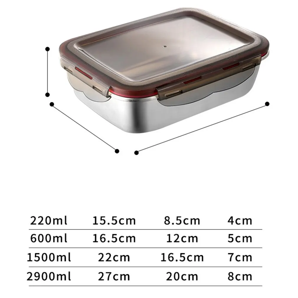 304 Stainless Steel Lunch Box Thermal Portable Japanese LunchBox For Kids Picnic Office Workers School Leak-proof Food Box 
304 Stainless Steel Lunch Box Thermal Portable Japanese LunchBox For Kids Picnic Office Workers School Leak-proof Food Box