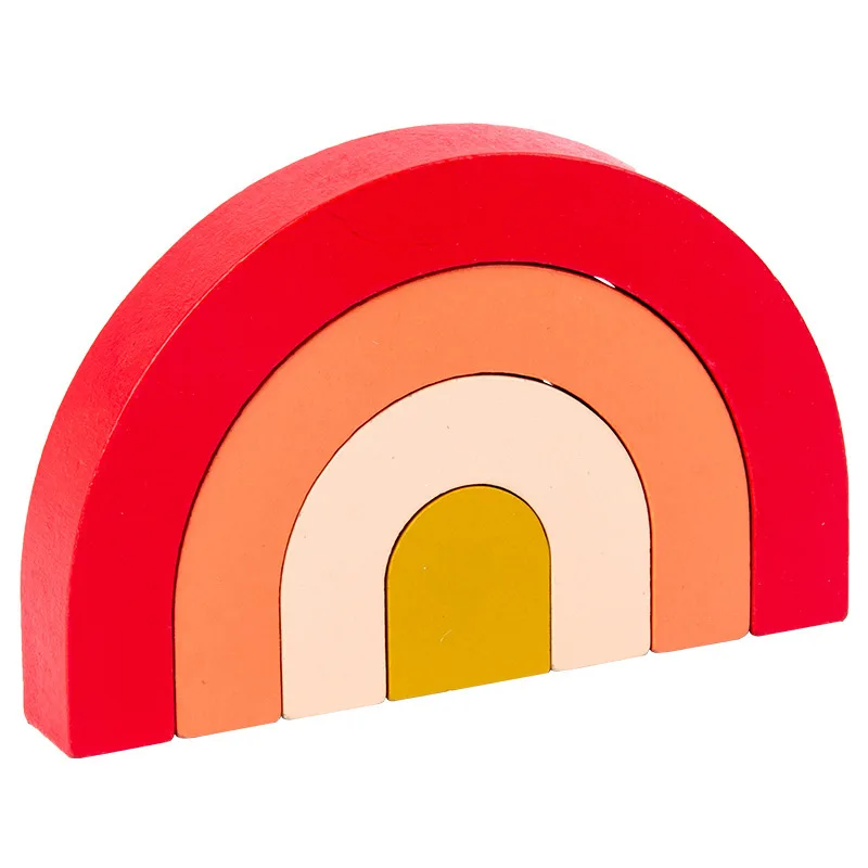 INS Baby Rainbow Stacker Wooden Toys for Kids Creative Rainbow Building Blocks Montessori Educational Toy Children wood toy
INS Baby Rainbow Stacker Wooden Toys for Kids Creative Rainbow Building Blocks Montessori Educational Toy Children wood toy