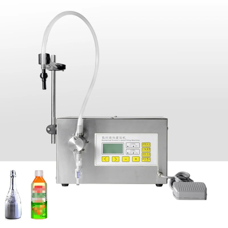 Semi-Automatic Liquid Quantitative Filling Machine Essential Oil White Wine Facial Mask Solvent Thinner Liquid Filling Machine
Semi-Automatic Liquid Quantitative Filling Machine Essential Oil White Wine Facial Mask Solvent Thinner Liquid Filling Machine