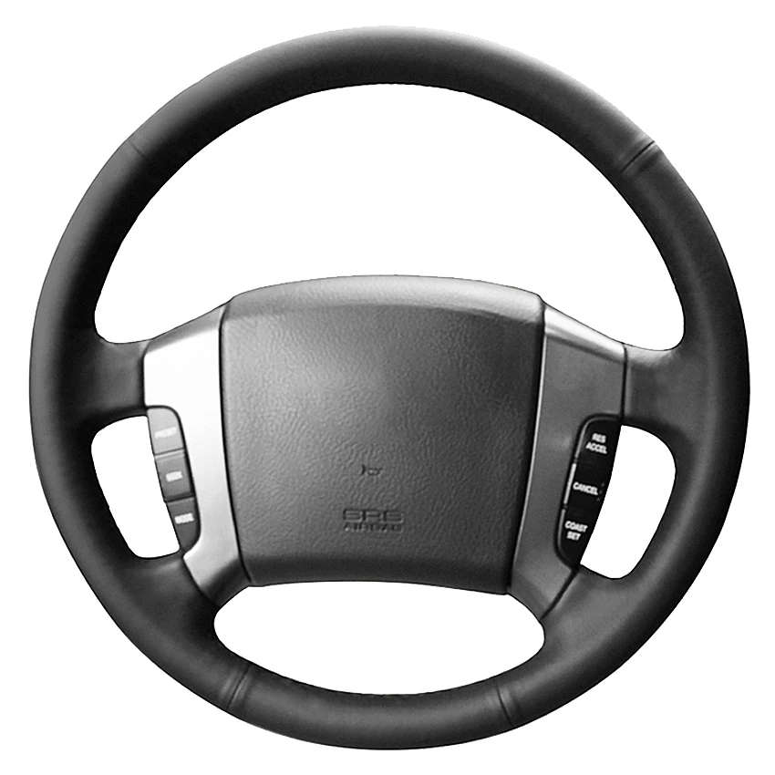 Black Artificial Leather Hand-stitched Car Steering Wheel Cover For Kia Sorento 2003 2004 2005 2006 2007 2008 2009
Black Artificial Leather Hand-stitched Car Steering Wheel Cover For Kia Sorento 2003 2004 2005 2006 2007 2008 2009