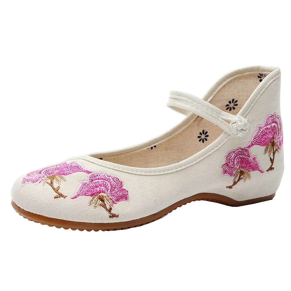 YourSeason Vegan Ladies Canvas Embroidered Ballerinas Shoes Handmade Vintage Women Casual Comfort Walking Dancing Ballet Flats
YourSeason Vegan Ladies Canvas Embroidered Ballerinas Shoes Handmade Vintage Women Casual Comfort Walking Dancing Ballet Flats
