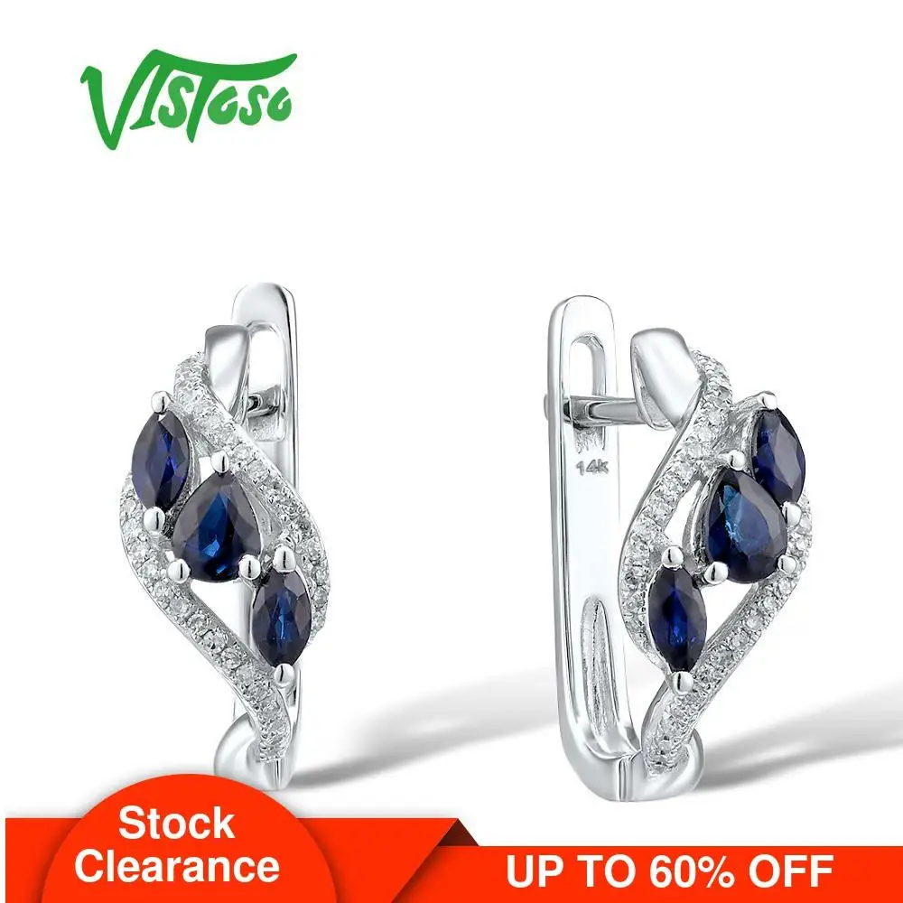 Женские серьги с голубым сапфиром VISTOSO Pure 14K 585, элегантные ювелирные украшения на годовщину свадьбы
Женские серьги с голубым сапфиром VISTOSO Pure 14K 585, элегантные ювелирные украшения на годовщину свадьбы