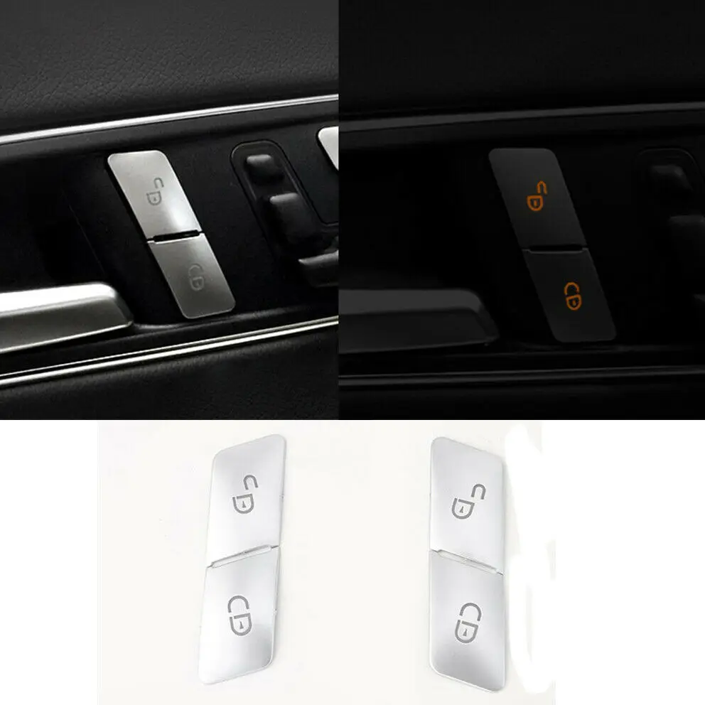 Car Door Unlock Button Sequin Decoration Trim for Mercedes Benz C Class W204 2007-2014 For E Class W212 2010-2015 Four Door
Car Door Unlock Button Sequin Decoration Trim for Mercedes Benz C Class W204 2007-2014 For E Class W212 2010-2015 Four Door