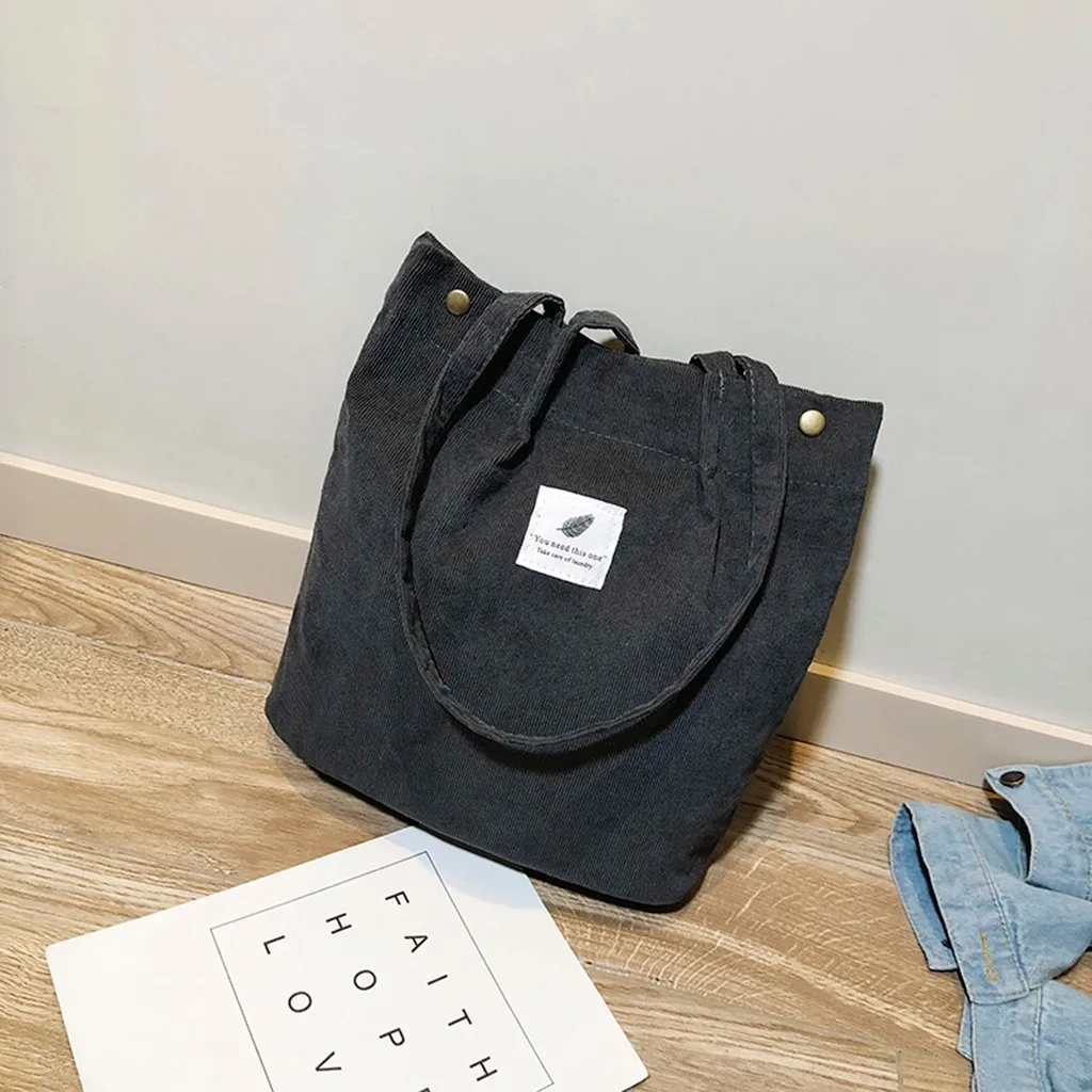 Women Corduroy Pure Color Shoulder Bag Satchel Tote Shopping Hand Casual Messenger Bag Fresh Travel Crossbody Bags #LL
Women Corduroy Pure Color Shoulder Bag Satchel Tote Shopping Hand Casual Messenger Bag Fresh Travel Crossbody Bags #LL