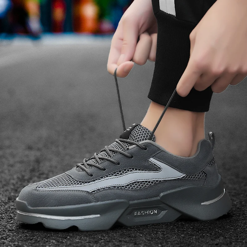 New Summer Men Breathable Casual Shoes Man Flats Zapatillas Fashion Sneakers Men Light Outdoor Mesh Man Flats Vulcanized Shoes
New Summer Men Breathable Casual Shoes Man Flats Zapatillas Fashion Sneakers Men Light Outdoor Mesh Man Flats Vulcanized Shoes