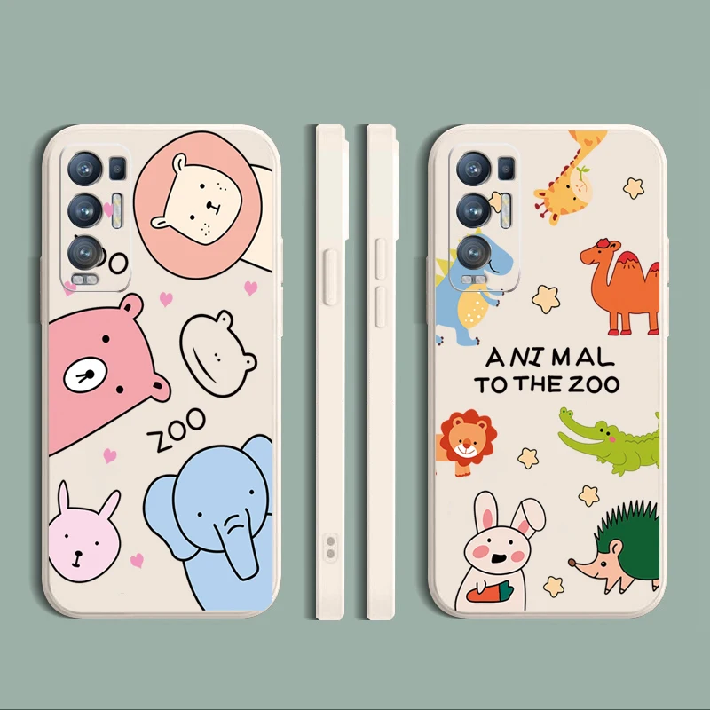 For OPPO Reno2 Z F Reno6 Z 5 Pro 5G Reno 4 4G Phone Case Zoo Straight Edge Silicone Protective Cover
For OPPO Reno2 Z F Reno6 Z 5 Pro 5G Reno 4 4G Phone Case Zoo Straight Edge Silicone Protective Cover
