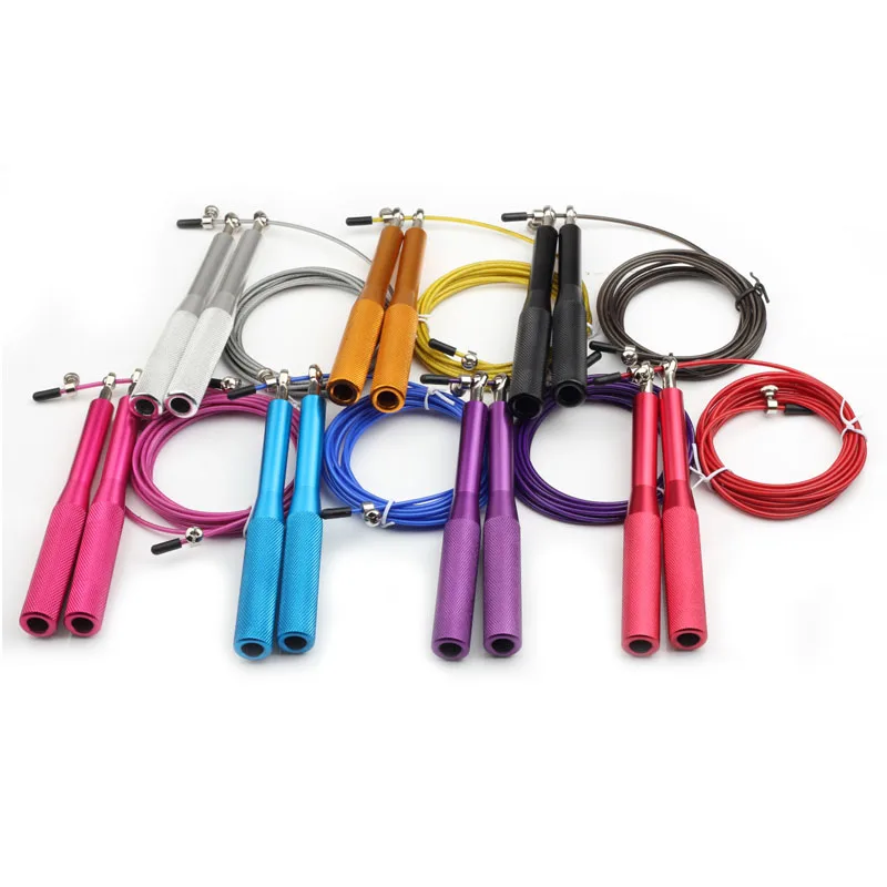3M Steel Wire Skipping Rope Metal Bearing Handle Length Adjustable Crossfit Speed Jump Rope Men Women Kids Gym Equipment
3M Steel Wire Skipping Rope Metal Bearing Handle Length Adjustable Crossfit Speed Jump Rope Men Women Kids Gym Equipment