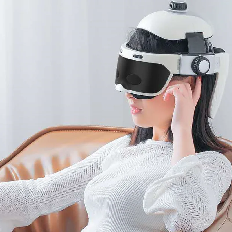 Electric Heating Neck Head Massage Relax Air Helmet Soothing Pressure Vibration Therapy Massager Music Muscle Stimulator Health
Electric Heating Neck Head Massage Relax Air Helmet Soothing Pressure Vibration Therapy Massager Music Muscle Stimulator Health