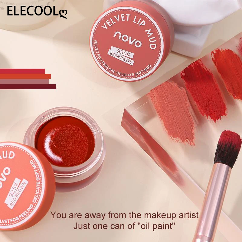 ELECOOL 4 Colors Mousse Matte Canned Lip Mud Velvet Lipstick Lip Gloss Long Lasting Lip Balm Lip Glaze Women Lip Makeup Cosmetic
ELECOOL 4 Colors Mousse Matte Canned Lip Mud Velvet Lipstick Lip Gloss Long Lasting Lip Balm Lip Glaze Women Lip Makeup Cosmetic