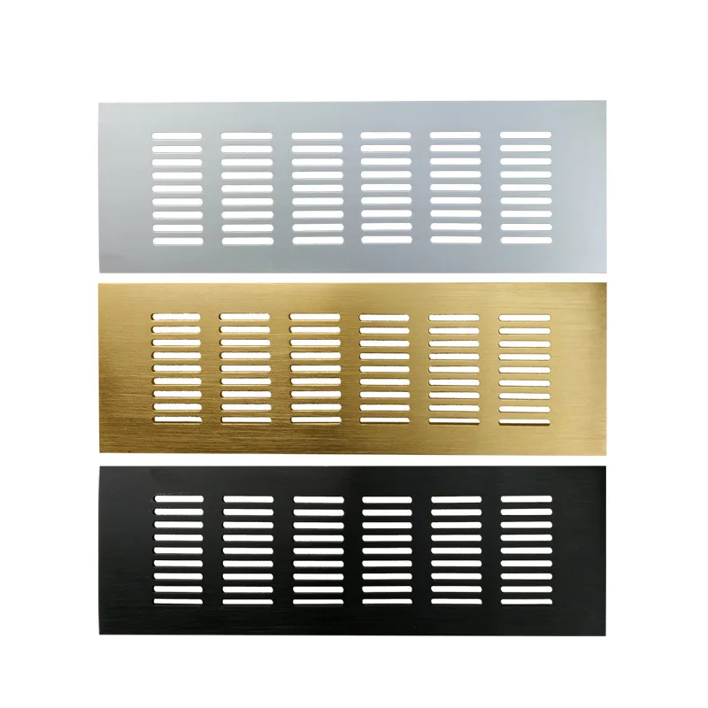 1pcs Snow Flower Grid Air Vent Grille Cover Aluminum alloy Rectangle Ventilation Perforated Sheet Wardrobe Cabinet Accessories
1pcs Snow Flower Grid Air Vent Grille Cover Aluminum alloy Rectangle Ventilation Perforated Sheet Wardrobe Cabinet Accessories