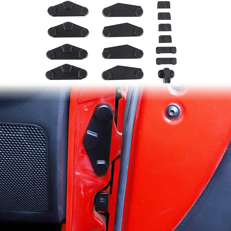 JK Door Screw Protector Cover Trim for Jeep Wrangler JK JKU 2007-2017,15Pcs 
JK Door Screw Protector Cover Trim for Jeep Wrangler JK JKU 2007-2017,15Pcs
