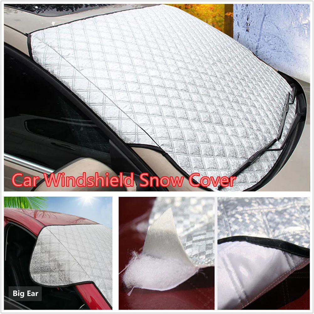 Windscreen Cover Car Ice Frost Snow Dust Protector Sun Shade Screen Vehicle Front Windshield With Aluminum Film Snow Visor
Windscreen Cover Car Ice Frost Snow Dust Protector Sun Shade Screen Vehicle Front Windshield With Aluminum Film Snow Visor