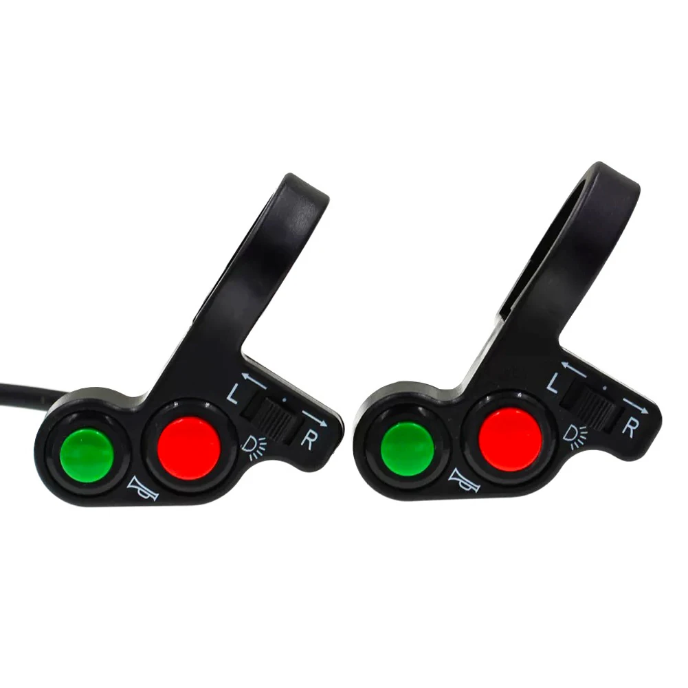 Motorcycle Handlebar Switch Electric Bike Scooter Horn Turn Signals On/Off Button Light Switch Motorcycle Equipments
Motorcycle Handlebar Switch Electric Bike Scooter Horn Turn Signals On/Off Button Light Switch Motorcycle Equipments
