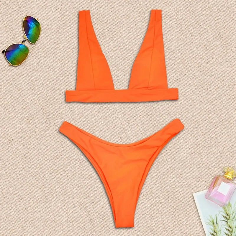 Laamei Sexy Bikini 2021 Solid Swimsuit Women Swimwear Push Up Bikini Set Brazilian Bathing Suit Summer Beach Wear Swimming Suit
Laamei Sexy Bikini 2021 Solid Swimsuit Women Swimwear Push Up Bikini Set Brazilian Bathing Suit Summer Beach Wear Swimming Suit