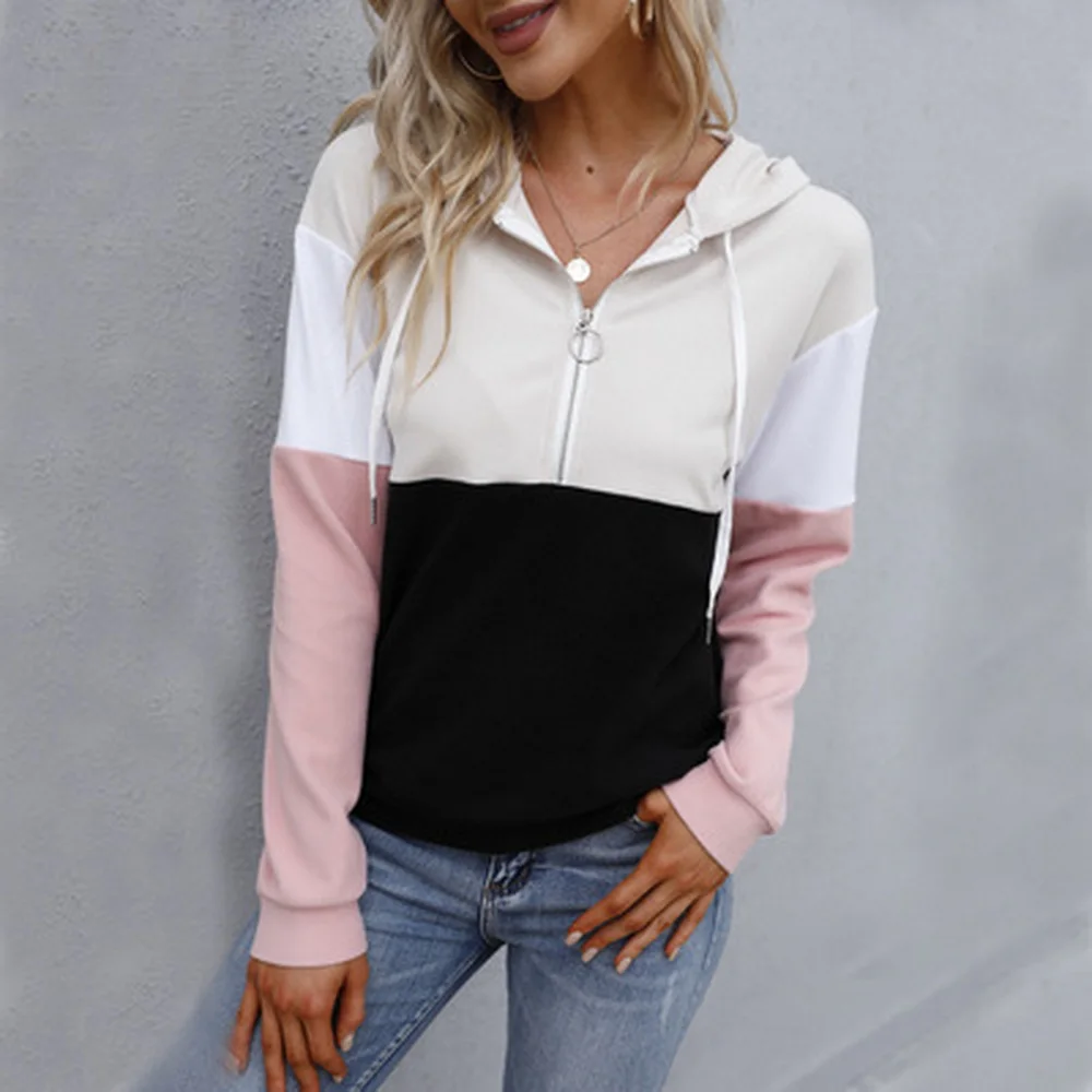 trf Autumn winter color matching plush women's top 2021 long-sleeved hoodie cute fashion casual hoody Kawaii Za sweatshirts
trf Autumn winter color matching plush women's top 2021 long-sleeved hoodie cute fashion casual hoody Kawaii Za sweatshirts