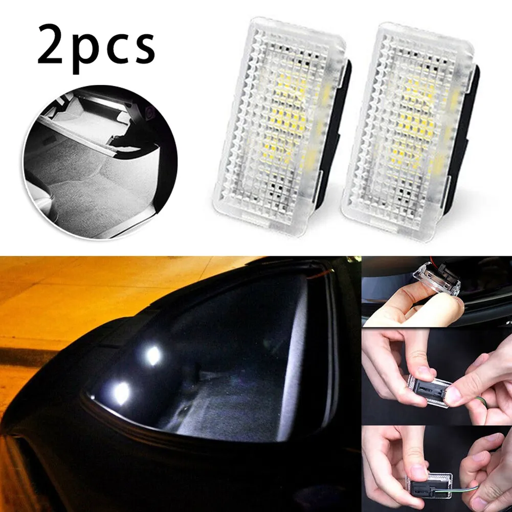 White LED Car Interior Lights 6000k ABS+Aluminum Alloy Ambient Upgraded Kit 2Pcs Accessories
White LED Car Interior Lights 6000k ABS+Aluminum Alloy Ambient Upgraded Kit 2Pcs Accessories