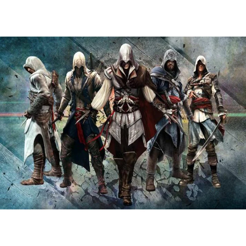 Full 5d DIY Diamond Painting Cross Stitch Kits Assassin Creed Diamond Embroidery 5D Diamond Needlework home Decor L948
Full 5d DIY Diamond Painting Cross Stitch Kits Assassin Creed Diamond Embroidery 5D Diamond Needlework home Decor L948