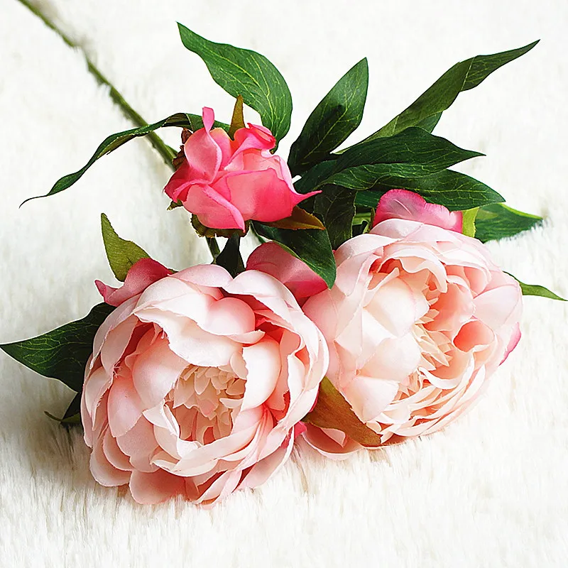 1pc Silk Artificial Peony Flowers flores artificiais real touch peony decorative handmade flowers fake cheap
1pc Silk Artificial Peony Flowers flores artificiais real touch peony decorative handmade flowers fake cheap
