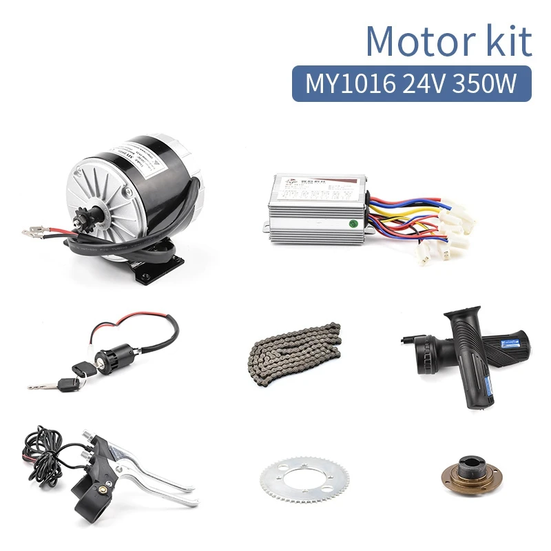 24V DC 350W DIY Electric Scooter Kit Electric Skateboard DIY Kit Motor E Bike Bicycle 16"-20" Wheel Motor Set Conversion Part LM
24V DC 350W DIY Electric Scooter Kit Electric Skateboard DIY Kit Motor E Bike Bicycle 16"-20" Wheel Motor Set Conversion Part LM