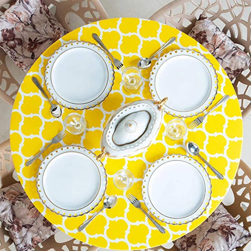 Pvc Disposable Fitted Round Tablecloth Soft Glass Table Mat Waterproof Anti-scald Oil-free Plate Living Room Kitchen Tablemat
Pvc Disposable Fitted Round Tablecloth Soft Glass Table Mat Waterproof Anti-scald Oil-free Plate Living Room Kitchen Tablemat