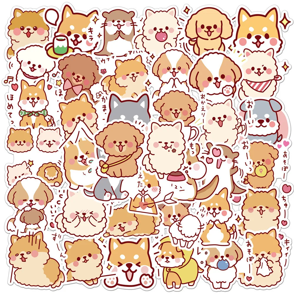 10/30/50PCS Cartoon Cute Pet Dog Shiba Inu Hand Account Material Notebook Decoration Sticker for Children Reward Toy Wholesale
10/30/50PCS Cartoon Cute Pet Dog Shiba Inu Hand Account Material Notebook Decoration Sticker for Children Reward Toy Wholesale