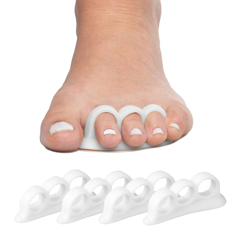 Hammer Toe Straightener and Corrector 4 Pack Soft Gel Crests Splints | Reduce Foot Pain, Prevent Overlap | Flexible Foot Care Tr
Hammer Toe Straightener and Corrector 4 Pack Soft Gel Crests Splints | Reduce Foot Pain, Prevent Overlap | Flexible Foot Care Tr