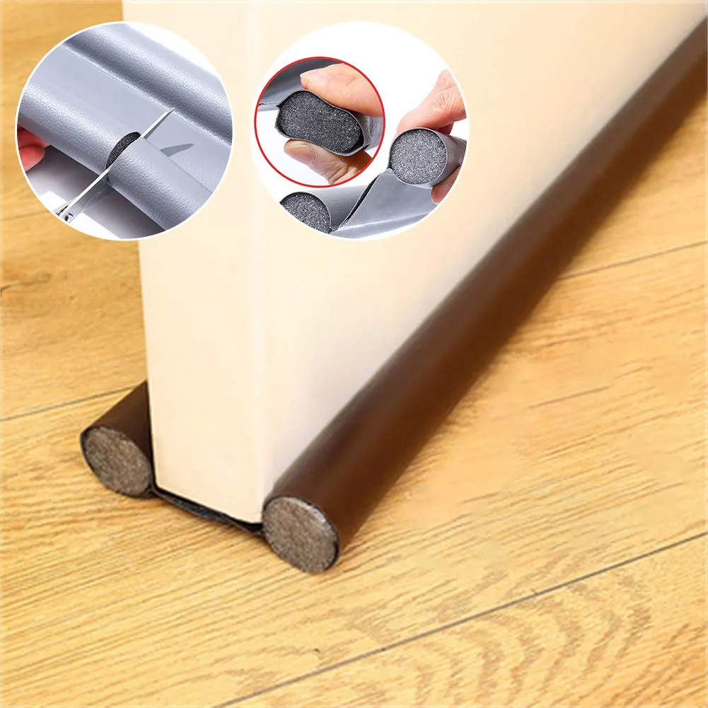 Waterproof Seal Strip Draught Excluder Stopper Door Bottom Guard Double For Home Hotel Restaurant 96cm / 38in
Waterproof Seal Strip Draught Excluder Stopper Door Bottom Guard Double For Home Hotel Restaurant 96cm / 38in