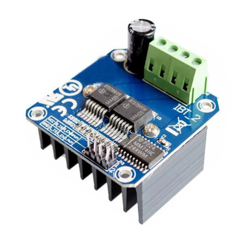 High-power Smart Car Motor Drive Module BTS7960 43A Current Limiting Control Semiconductor Refrigeration Drive
High-power Smart Car Motor Drive Module BTS7960 43A Current Limiting Control Semiconductor Refrigeration Drive