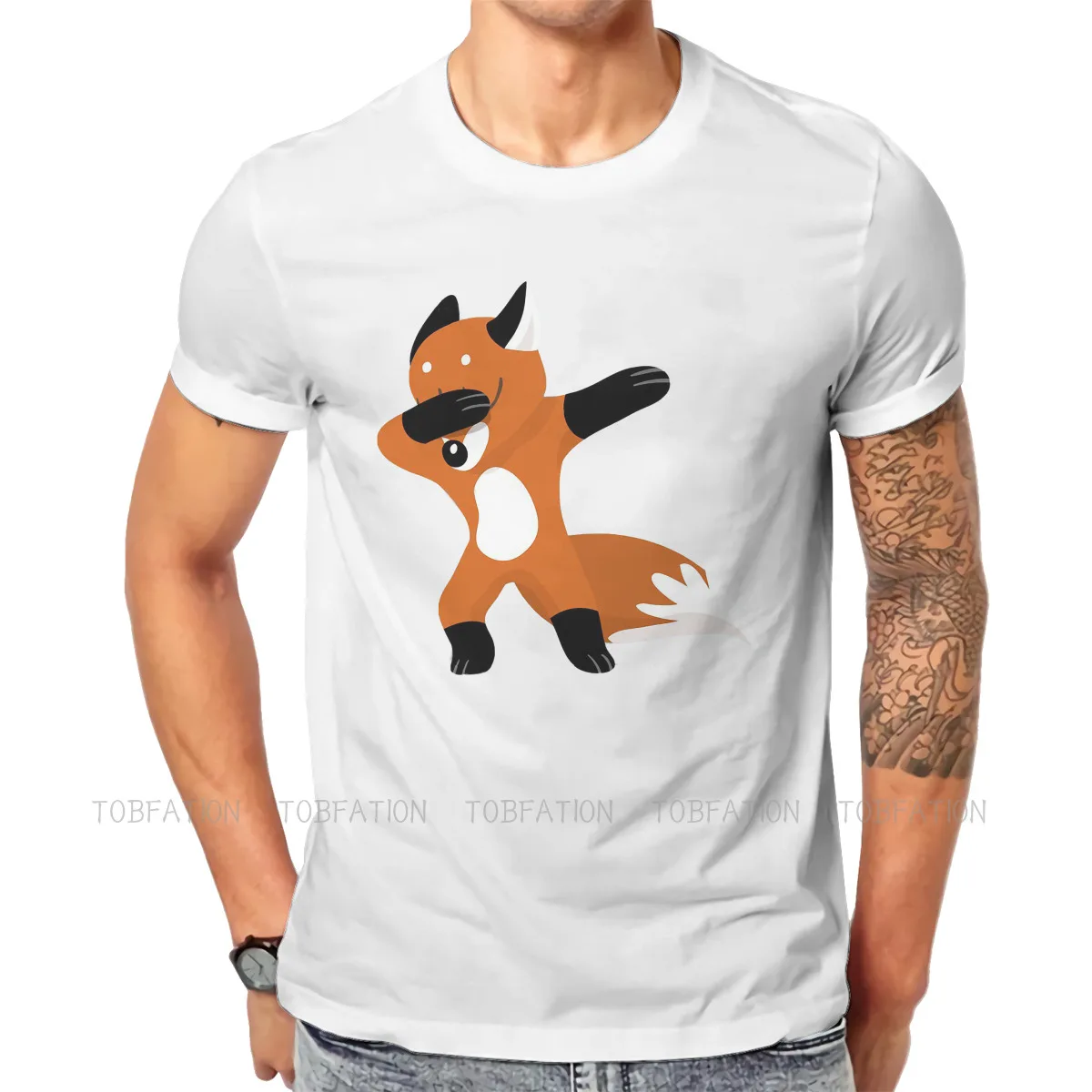Dance Fashion Cool Creative Art Cartoon Fox Dab Style T Shirt Harajuku Gothic High Quality Tshirt Oversized O-Neck Men Clothes
Dance Fashion Cool Creative Art Cartoon Fox Dab Style T Shirt Harajuku Gothic High Quality Tshirt Oversized O-Neck Men Clothes