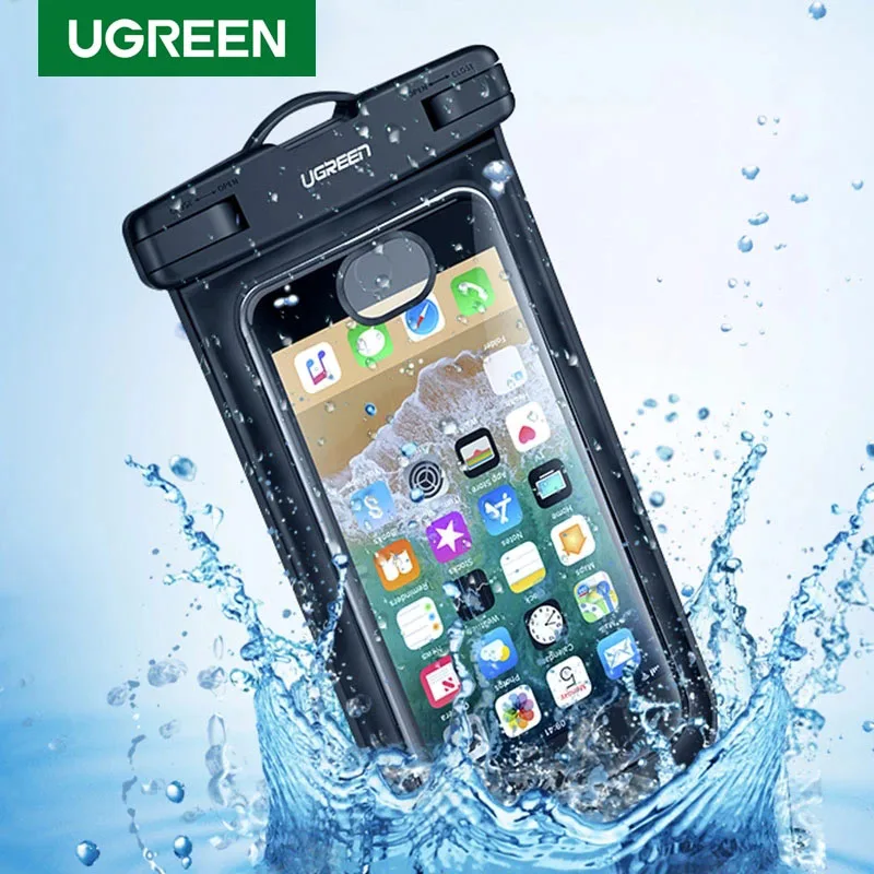 Водонепроницаемый чехол для телефона Ugreen, Универсальный флип-чехол для iPhone 13, 12, 11 Pro Max, X, 8, 6S, Samsung Galaxy S9, S8, чехол 
Водонепроницаемый чехол для телефона Ugreen, Универсальный флип-чехол для iPhone 13, 12, 11 Pro Max, X, 8, 6S, Samsung Galaxy S9, S8, чехол