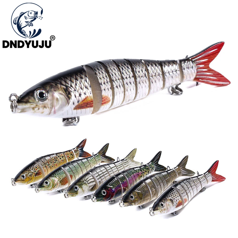 DNDYUJU Sinking Wobblers Fishing Lures 12.5cm 22g 8 Multi Jointed Swimbait Hard Artificial Bait Pike/Bass Fishing Lure Crankbait
DNDYUJU Sinking Wobblers Fishing Lures 12.5cm 22g 8 Multi Jointed Swimbait Hard Artificial Bait Pike/Bass Fishing Lure Crankbait