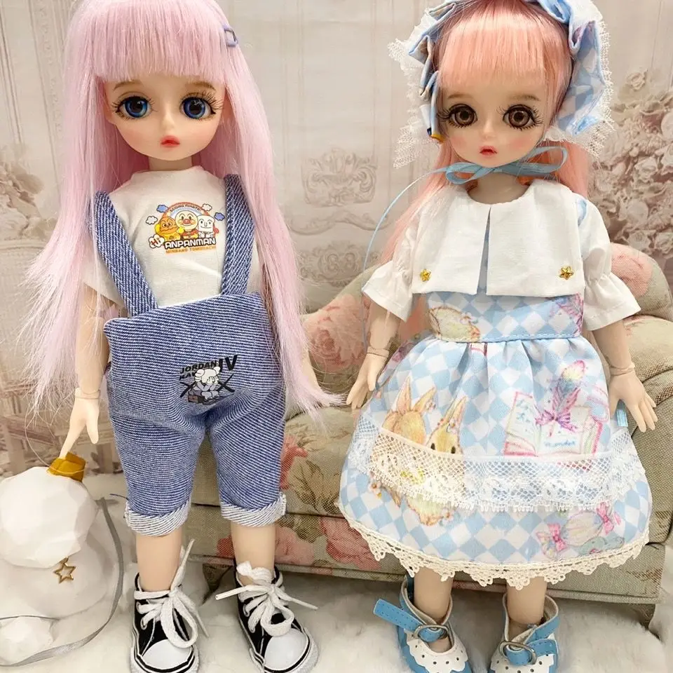 Changable Wigs BJD Doll Wig For 30cm Bjd Dolls With Wig Bjd Toy for Head circumference 15.5cm MINI Toys Gifts For Girl Toy
Changable Wigs BJD Doll Wig For 30cm Bjd Dolls With Wig Bjd Toy for Head circumference 15.5cm MINI Toys Gifts For Girl Toy