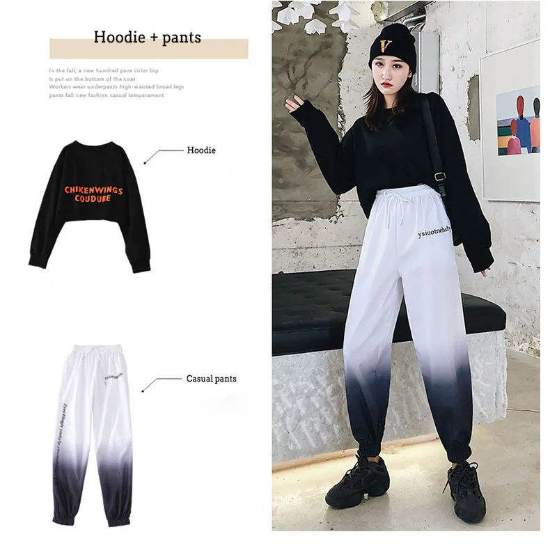 Women Two Piece Set Casual Jogging Long Sleeve Top and Pants Suit Sportwear Tracksuit Women Outfits Solid Pants Set Lounge Wear 
Women Two Piece Set Casual Jogging Long Sleeve Top and Pants Suit Sportwear Tracksuit Women Outfits Solid Pants Set Lounge Wear