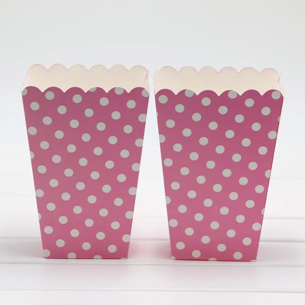 Коробка для попкорна Pop Baby Shower мини-коробка с шевроном вечерние ринки подарки