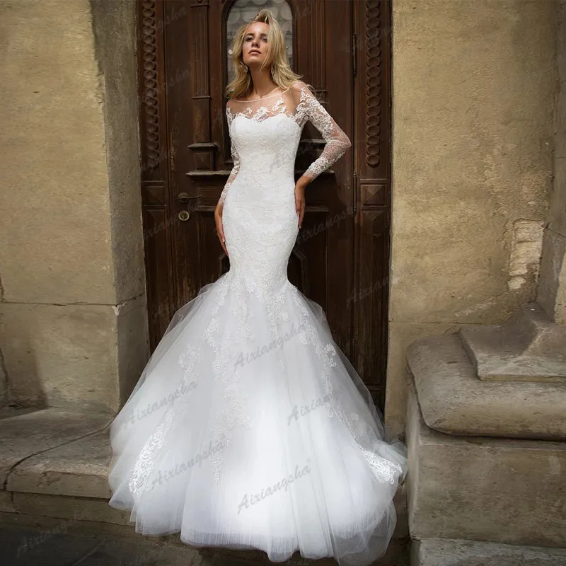 White Simple Beach Wedding Dresses Sleeveless O Neck Stain Mermaid Wedding Gowns vestidos de novia Bride Dress
White Simple Beach Wedding Dresses Sleeveless O Neck Stain Mermaid Wedding Gowns vestidos de novia Bride Dress