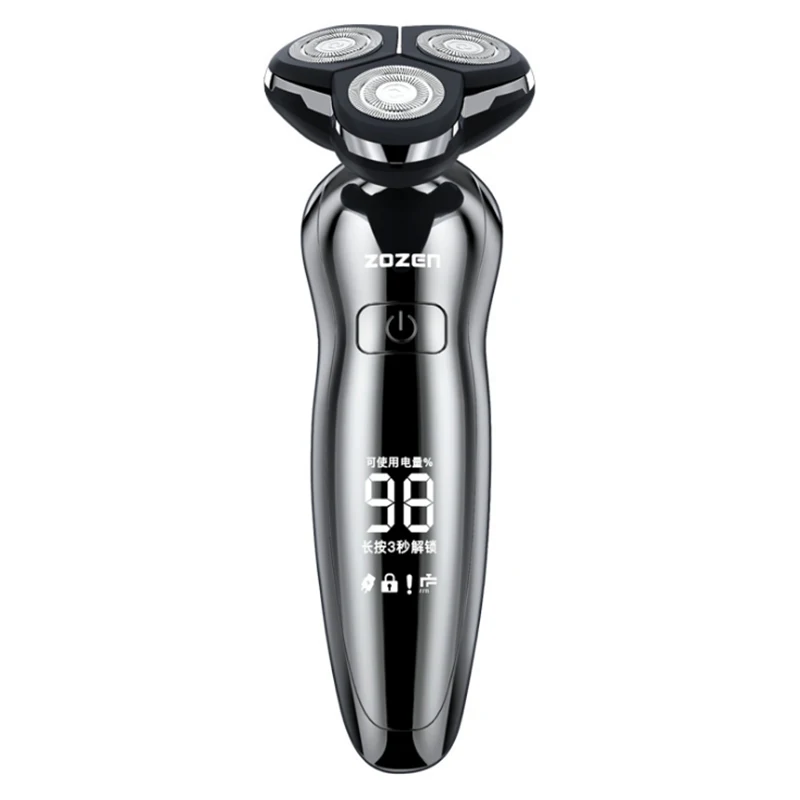 Professional waterproof facial shaving rotate shaver electric razor rechargeable 3D beard face dry or wet shaving machine
Professional waterproof facial shaving rotate shaver electric razor rechargeable 3D beard face dry or wet shaving machine