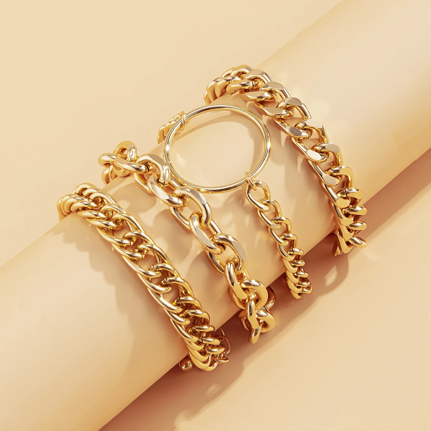 Punk Thick Cuban Link Chain Bracelet For Women Hip Hop Chunky Bracelets Bangles Set Ladies Hand Chains Jewelry 2021 Trendy Gifts
Punk Thick Cuban Link Chain Bracelet For Women Hip Hop Chunky Bracelets Bangles Set Ladies Hand Chains Jewelry 2021 Trendy Gifts