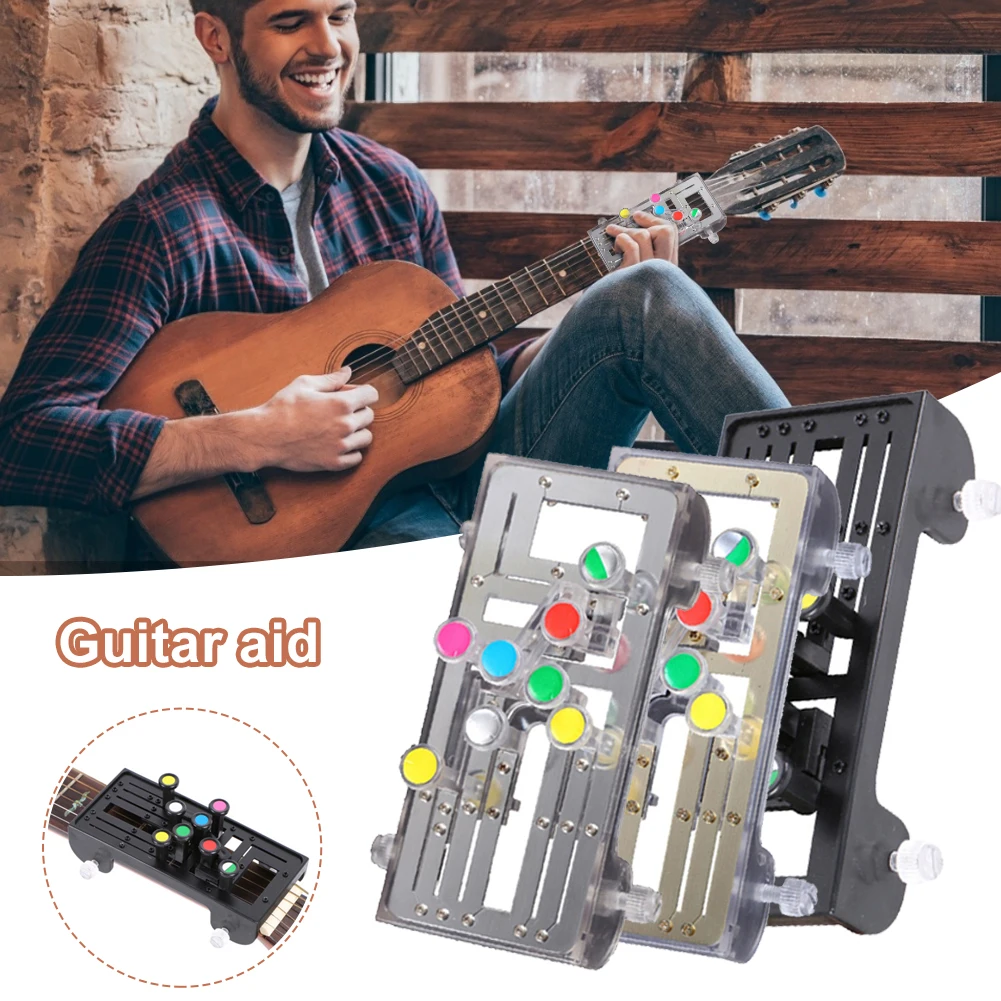 The new guitar learning system teaching practice aids, with 21 chord courses, guitar chord trainer practice tools accessorie
The new guitar learning system teaching practice aids, with 21 chord courses, guitar chord trainer practice tools accessorie