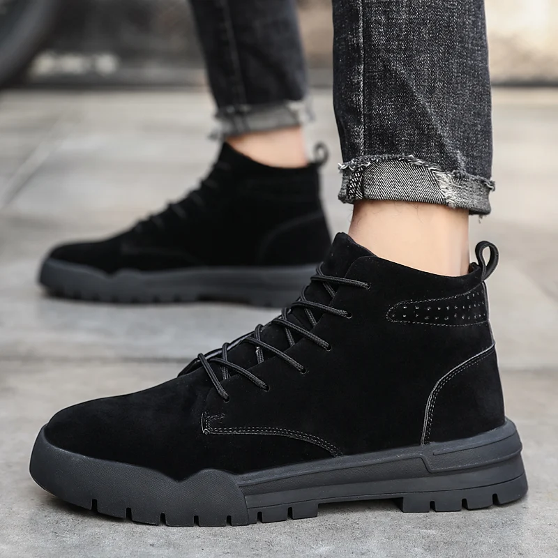 Coturno Sapato Casual Shoes Men Fashion Leisure Causal For Sneaker Man Shoe Boots Work Men's Leather Sapatos
Coturno Sapato Casual Shoes Men Fashion Leisure Causal For Sneaker Man Shoe Boots Work Men's Leather Sapatos