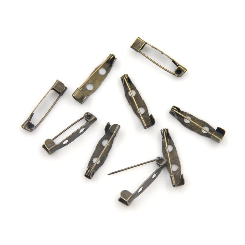 100Pcs Brooches Back Bar Pins Alloy Bronze Tone Jewelry DIY Accessories Charms 20x5mm 3/4"x1/4"
100Pcs Brooches Back Bar Pins Alloy Bronze Tone Jewelry DIY Accessories Charms 20x5mm 3/4"x1/4"