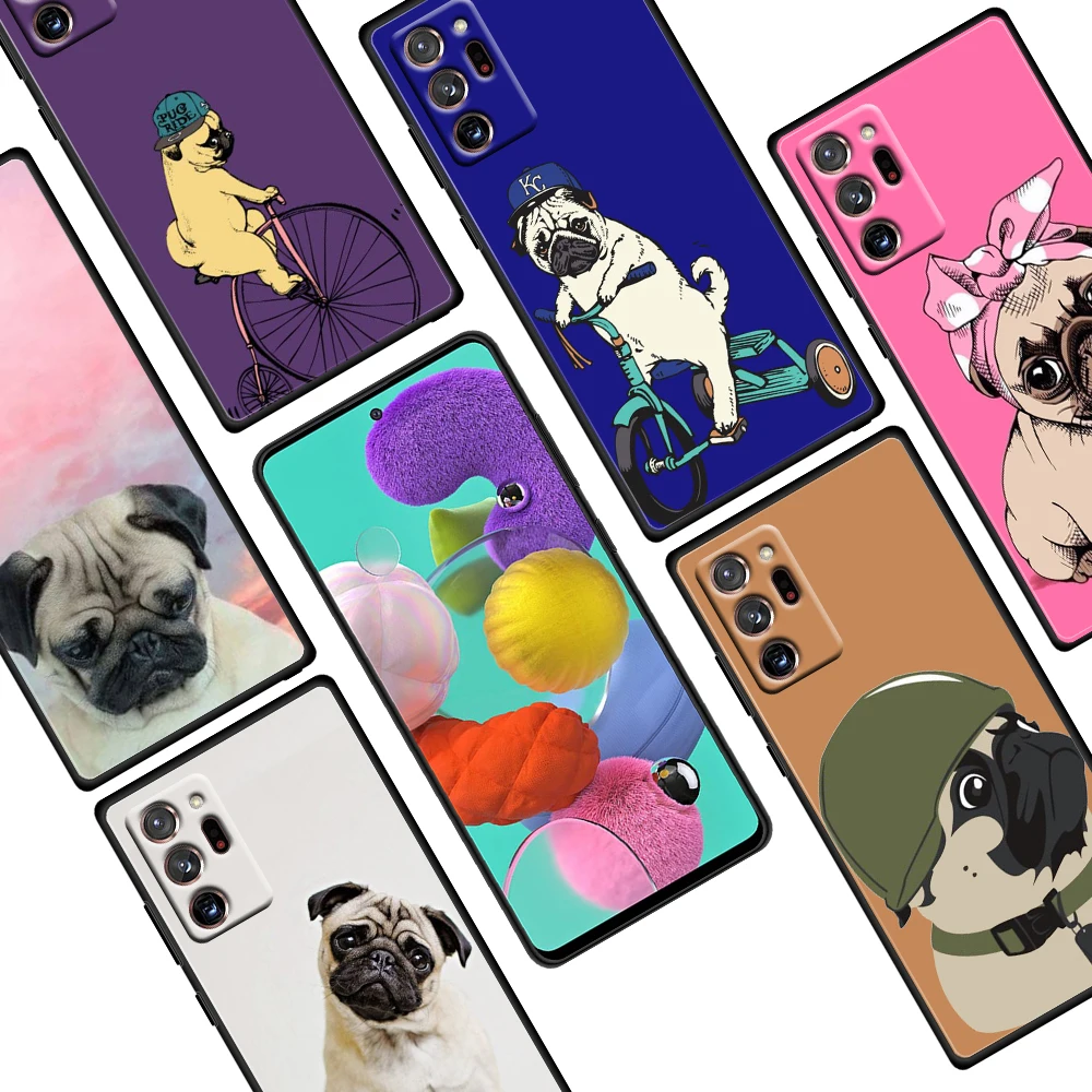 Cute Pug dog Ride butterfly For Samsung Galaxy Note 20 Ultra Plus 10 9 8 F52 M62 M60 M31 M02 Core Soft Black Phone Case
Cute Pug dog Ride butterfly For Samsung Galaxy Note 20 Ultra Plus 10 9 8 F52 M62 M60 M31 M02 Core Soft Black Phone Case