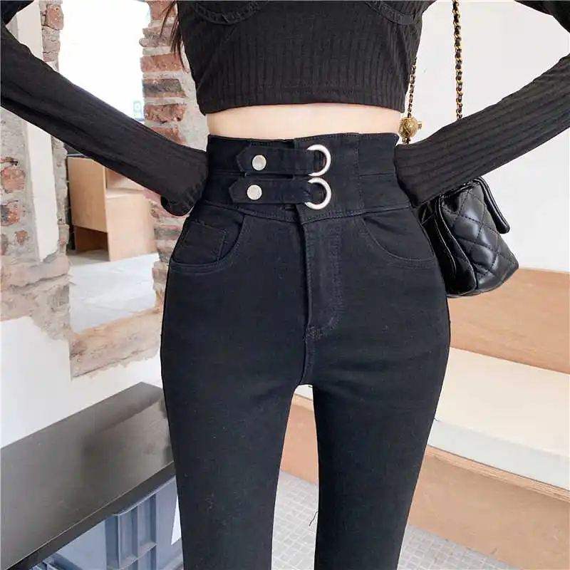 ICCLEK JXMYY 2020 new product fashion temperament high waist stretch jeans women slim and thin skinny pants trendy women 2
ICCLEK JXMYY 2020 new product fashion temperament high waist stretch jeans women slim and thin skinny pants trendy women 2