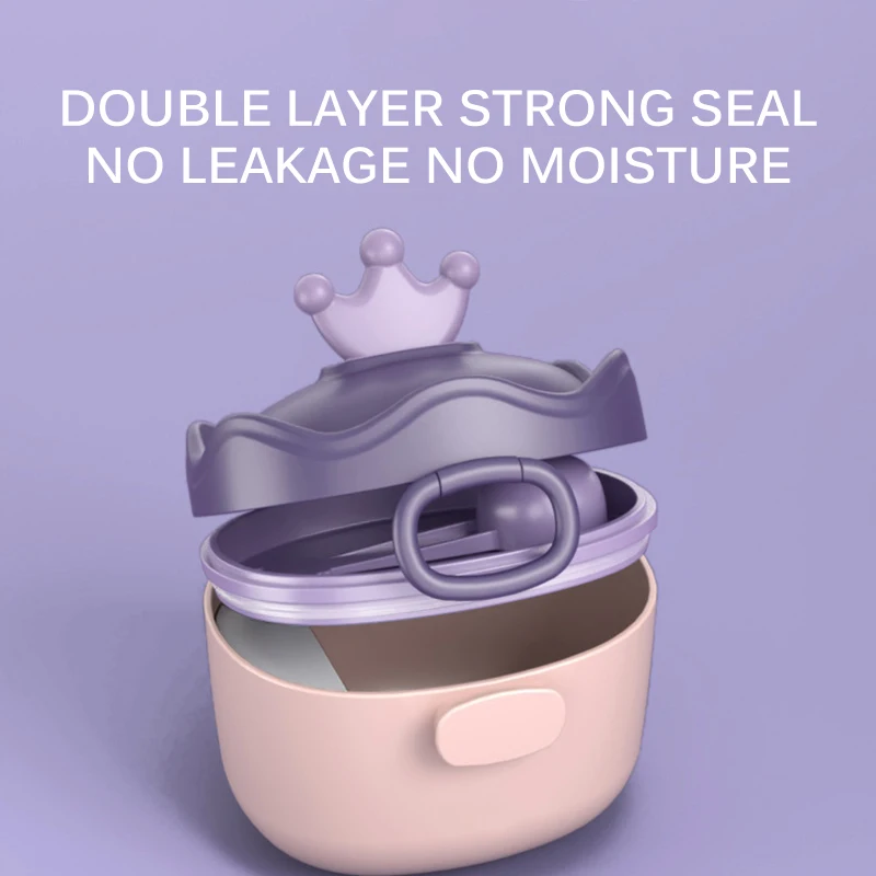 Portable Large-Capacity Milk Powder Box BPA Free Formula Dispenser Baby Food Storage Container Supports High Temperature
Portable Large-Capacity Milk Powder Box BPA Free Formula Dispenser Baby Food Storage Container Supports High Temperature