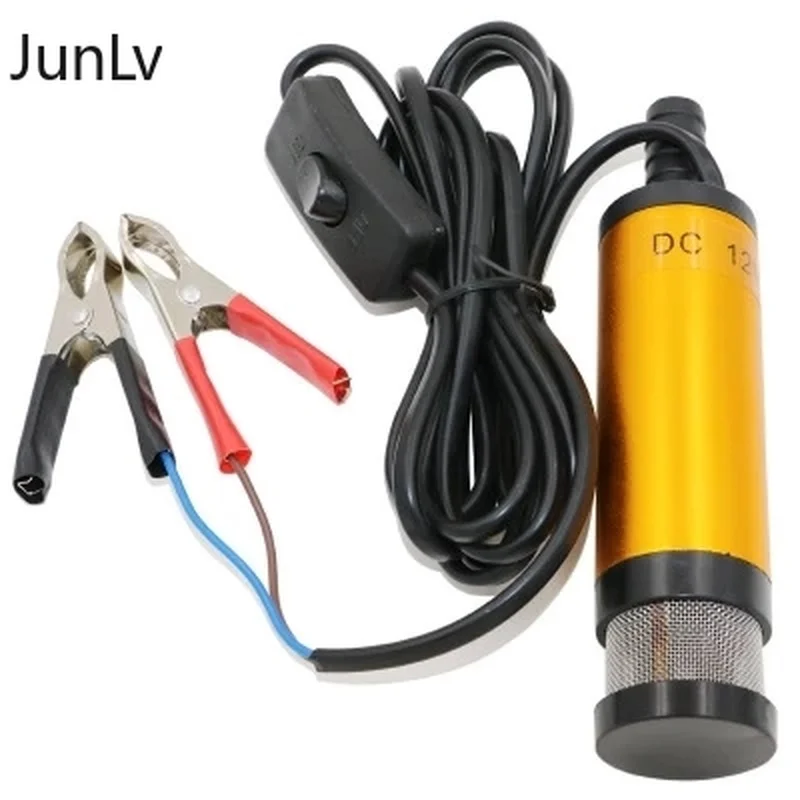 Mini Portable Aluminum Alloy Electric Pump 12V 24V DC for Pumping Diesel Oil and Water 12l / min Fuel Transfer Pump
Mini Portable Aluminum Alloy Electric Pump 12V 24V DC for Pumping Diesel Oil and Water 12l / min Fuel Transfer Pump