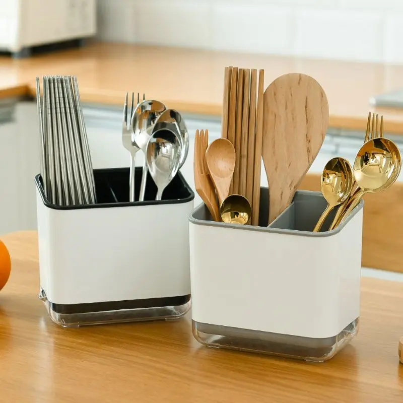 Multifunctional Spoon, Fork, Chopsticks Storage Box, Double Tableware Drain Rack, Kitchen Storage Rack
Multifunctional Spoon, Fork, Chopsticks Storage Box, Double Tableware Drain Rack, Kitchen Storage Rack