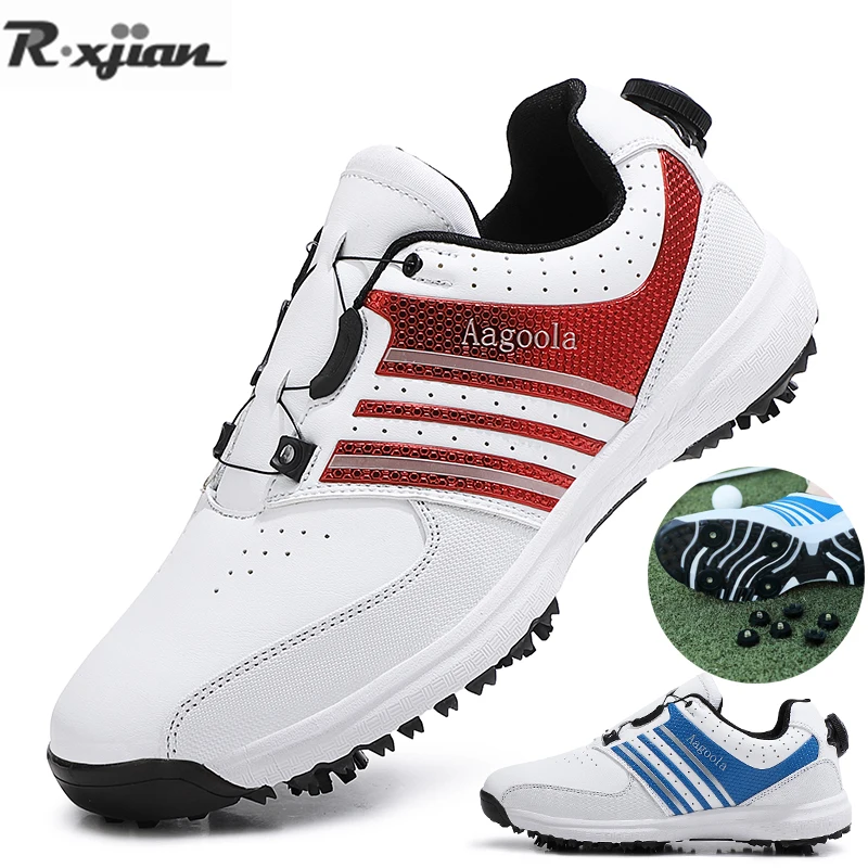 Мужская обувь для гольфа, уличная спортивная обувь для тренировок, подходит для гольфистов, большие размеры 39-48, Нескользящие кроссовки для ... 
Мужская обувь для гольфа, уличная спортивная обувь для тренировок, подходит для гольфистов, большие размеры 39-48, Нескользящие кроссовки для ...