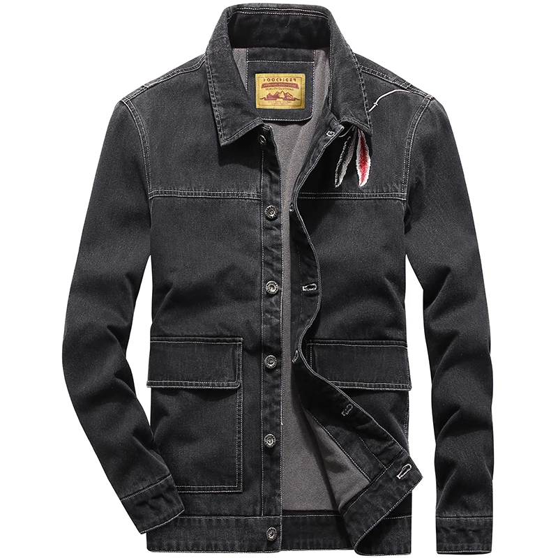 Spring Jacket Men Cotton Casual Denim Jackets Blazers Suits Jeans Jacket Motorcycle Outerwear Coats Streetwear Jaqueta Masculina
Spring Jacket Men Cotton Casual Denim Jackets Blazers Suits Jeans Jacket Motorcycle Outerwear Coats Streetwear Jaqueta Masculina